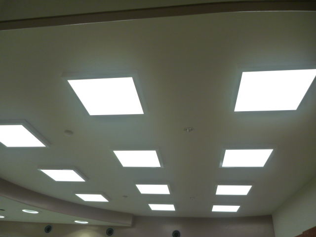照明器具_スクエア取付完了
